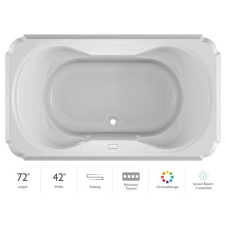 A thumbnail of the Jacuzzi MAR7242BCX2CX White