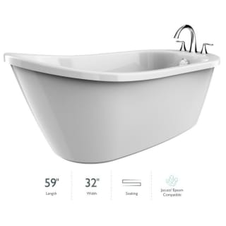 A thumbnail of the Jacuzzi PIB5932BUXXXX White / Chrome Tub Filler