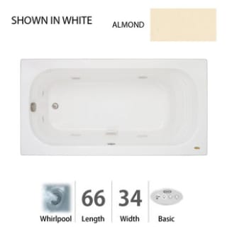 A thumbnail of the Jacuzzi LUX6634 WLR 2CH Almond