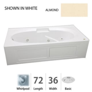 A thumbnail of the Jacuzzi NVS7236 WRL 2CH Almond