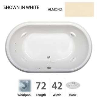 A thumbnail of the Jacuzzi LUN7242 WCL 2CH Almond