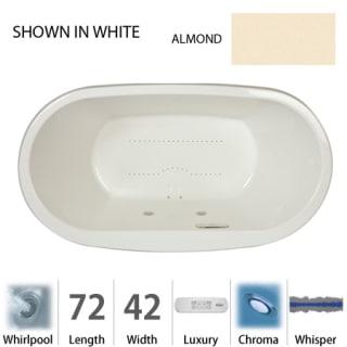 A thumbnail of the Jacuzzi MIO7242 WCR 4CW Almond
