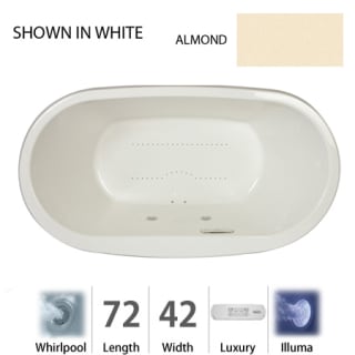 A thumbnail of the Jacuzzi MIO7242 WCR 4IH Almond