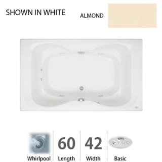 A thumbnail of the Jacuzzi MIT6042 WCL 2CH Almond