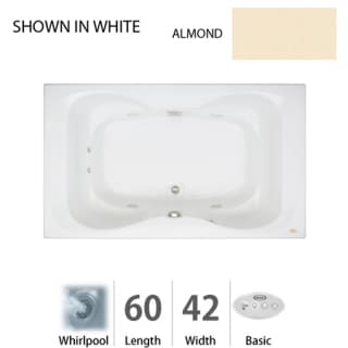 A thumbnail of the Jacuzzi MIT6042 WCR 2CH Almond