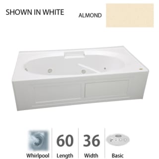 A thumbnail of the Jacuzzi NVS6036 WLR 2XX Almond