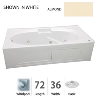 A thumbnail of the Jacuzzi NVS7236 WLR 2XX Almond