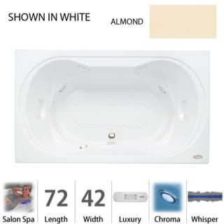 A thumbnail of the Jacuzzi REA7242 CCR 4CW Almond
