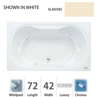 A thumbnail of the Jacuzzi REA7242 WCR 4CH Almond