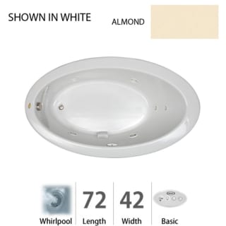 A thumbnail of the Jacuzzi RIV7242 WLR 2CH Almond