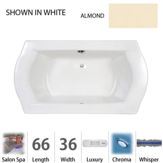 A thumbnail of the Jacuzzi SAL6636 CCR 4CW Almond