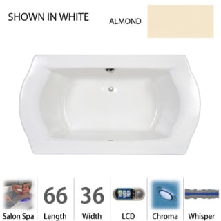 A thumbnail of the Jacuzzi SAL6636 CCR 5CW Almond