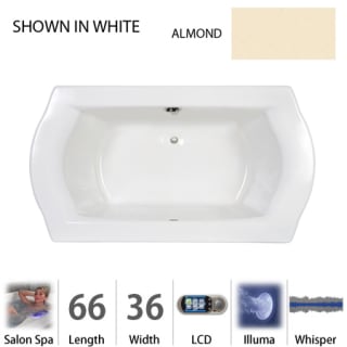 A thumbnail of the Jacuzzi SAL6636 CCR 5IW Almond