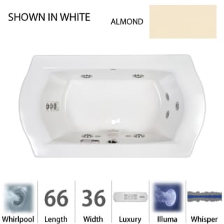 A thumbnail of the Jacuzzi SAL6636 WCR 4IW Almond