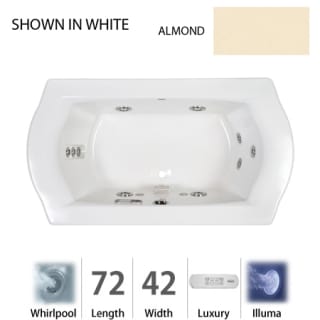 A thumbnail of the Jacuzzi SAL7242 WCR 4IH Almond