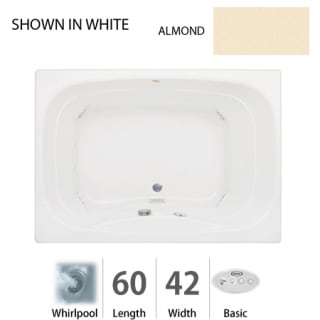 A thumbnail of the Jacuzzi SIG6042 WCL 2HX Almond