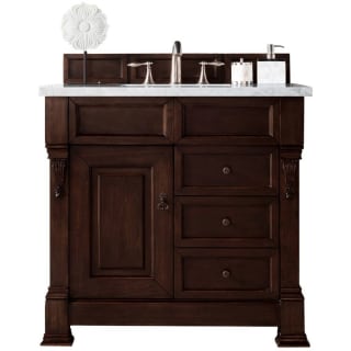 A thumbnail of the James Martin Vanities 147-114-556-3AF Burnished Mahogany