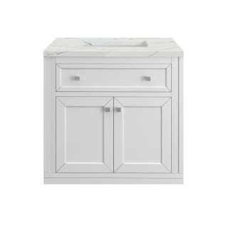 A thumbnail of the James Martin Vanities 305-V30-3ENC-HW Glossy White / Brushed Nickel