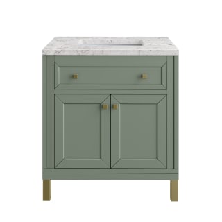 A thumbnail of the James Martin Vanities 305-V30-3EJP Smokey Celadon