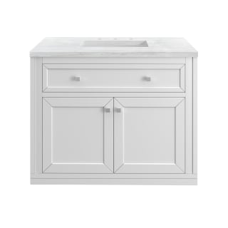 A thumbnail of the James Martin Vanities 305-V36-3AF-HW Glossy White / Brushed Nickel