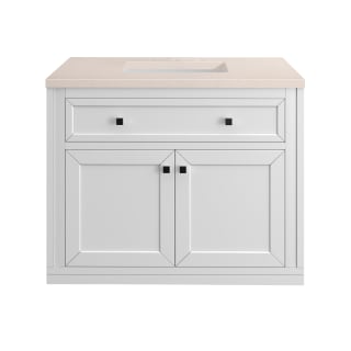 A thumbnail of the James Martin Vanities 305-V36-3EMR-HW Glossy White / Matte Black