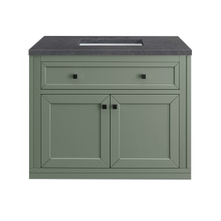 A thumbnail of the James Martin Vanities 305-V36-3CSP-HW Smokey Celadon / Matte Black