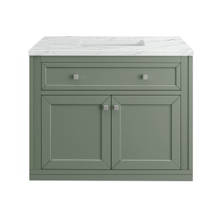 A thumbnail of the James Martin Vanities 305-V36-3ENC-HW Smokey Celadon / Brushed Nickel