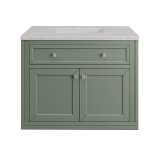 A thumbnail of the James Martin Vanities 305-V36-3ESR-HW Smokey Celadon / Brushed Nickel