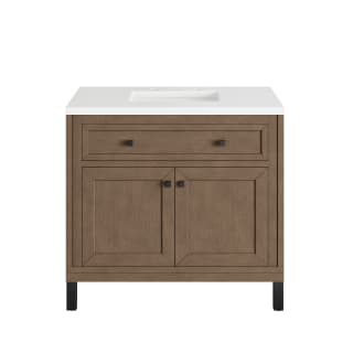 A thumbnail of the James Martin Vanities 305-V36-3WZ-HW White Washed Walnut / Matte Black