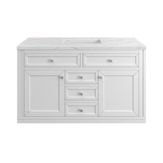 A thumbnail of the James Martin Vanities 305-V48-3ENC-HW Glossy White / Brushed Nickel