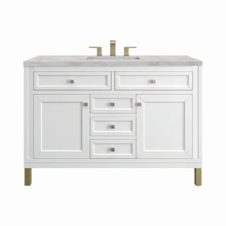 A thumbnail of the James Martin Vanities 305-V48-3VSL Glossy White