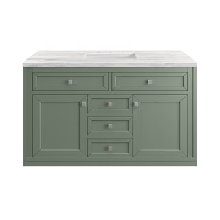 A thumbnail of the James Martin Vanities 305-V48-3AF-HW Smokey Celadon / Brushed Nickel