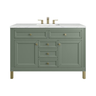 A thumbnail of the James Martin Vanities 305-V48-3ENC Smokey Celadon