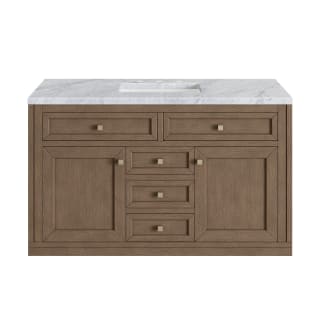 A thumbnail of the James Martin Vanities 305-V48-3CAR-HW White Washed Walnut / Champagne Brass
