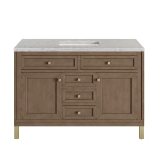 A thumbnail of the James Martin Vanities 305-V48-3EJP-HW White Washed Walnut / Champagne Brass
