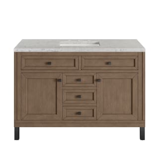 A thumbnail of the James Martin Vanities 305-V48-3EJP-HW White Washed Walnut / Matte Black