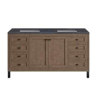 A thumbnail of the James Martin Vanities 305-V60D-3CSP-HW White Washed Walnut / Matte Black