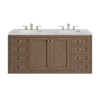 A thumbnail of the James Martin Vanities 305-V60D-3EJP-HW White Washed Walnut / Brushed Nickel