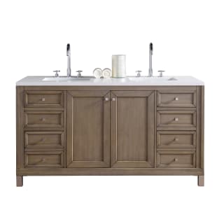 A thumbnail of the James Martin Vanities 305-V60D-3WZ-HW White Washed Walnut / Brushed Nickel