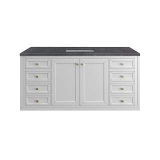 A thumbnail of the James Martin Vanities 305-V60S-3CSP-HW Glossy White / Champagne Brass