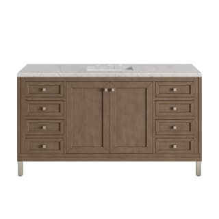 A thumbnail of the James Martin Vanities 305-V60S-3EJP-HW White Washed Walnut / Brushed Nickel