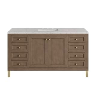 A thumbnail of the James Martin Vanities 305-V60S-3EJP-HW White Washed Walnut / Champagne Brass