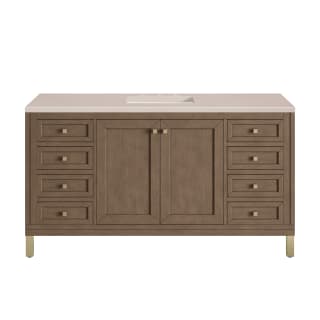 A thumbnail of the James Martin Vanities 305-V60S-3EMR-HW White Washed Walnut / Champagne Brass