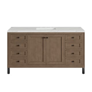 A thumbnail of the James Martin Vanities 305-V60S-3ENC-HW White Washed Walnut / Matte Black