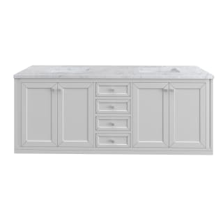 A thumbnail of the James Martin Vanities 305-V72-3CAR-HW Glossy White / Brushed Nickel