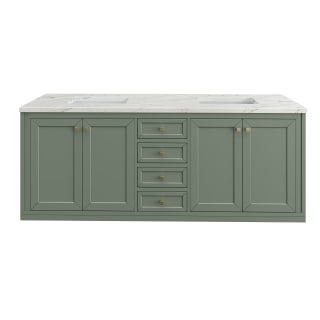 A thumbnail of the James Martin Vanities 305-V72-3ENC-HW Smokey Celadon / Champagne Brass