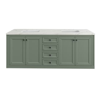 A thumbnail of the James Martin Vanities 305-V72-3ENC-HW Smokey Celadon / Matte Black