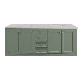 A thumbnail of the James Martin Vanities 305-V72-3ESR-HW Smokey Celadon / Champagne Brass