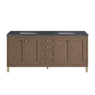 A thumbnail of the James Martin Vanities 305-V72-3CSP-HW White Washed Walnut / Champagne Brass