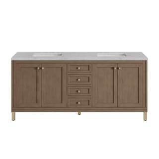 A thumbnail of the James Martin Vanities 305-V72-3EJP-HW White Washed Walnut / Champagne Brass